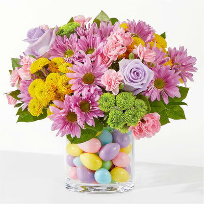 Sautez dans le bouquet de printemps