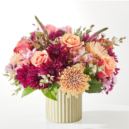 Berry Cobbler Bouquet with Ivory Vase – CASSIDY'S FLOWERS, Newmarket ON