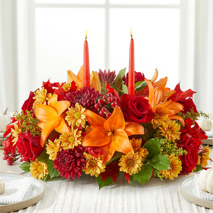 Autumn's Embrace Centerpiece – CASSIDY'S FLOWERS, Newmarket ON