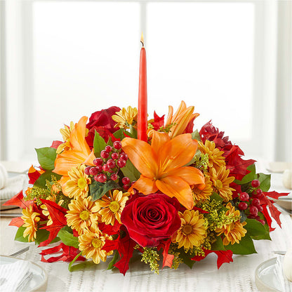 Autumn's Embrace Centerpiece – CASSIDY'S FLOWERS, Newmarket ON
