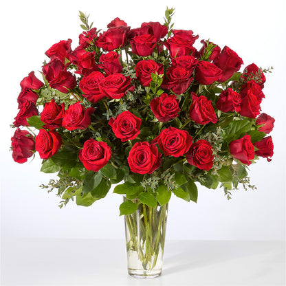 Forever Yours Fifty Stem Red Rose Bouquet – CASSIDY'S FLOWERS, Newmarket ON