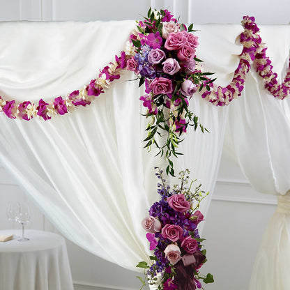 Color & Light Chuppah Decor – CASSIDY'S FLOWERS, Newmarket ON
