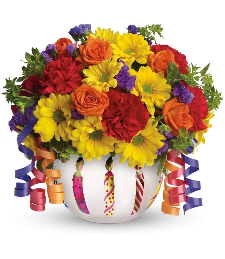 BRILLIANT BIRTHDAY BLOOMS BOUQUET