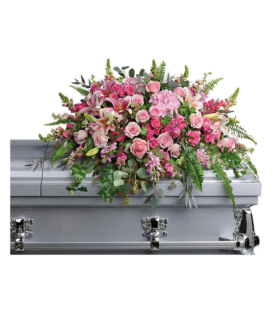 BEAUTIFUL MEMORIES CASKET SPRAY