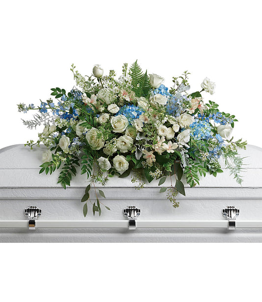 TENDER REMEMBRANCE CASKET SPRAY